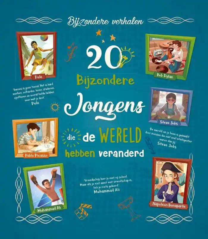 Direct Beschikbaar 20 bijzondere jongens die de wereld hebben veranderd