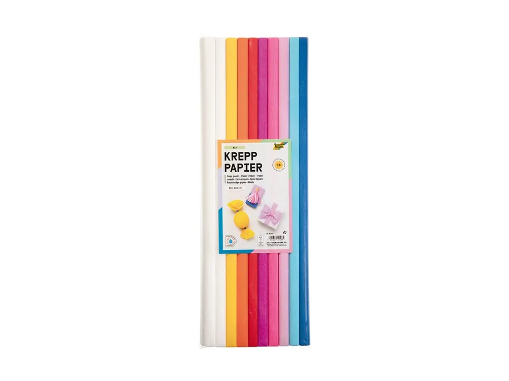 Rechtstreeks Van De Fabrikant Folia crepepapier – mix kleuren