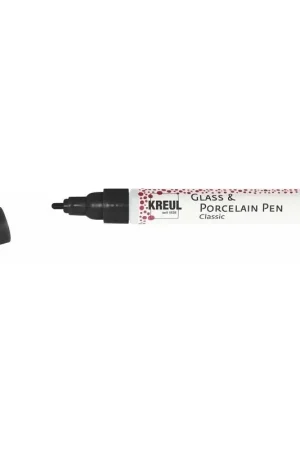 Kreul Glass & Porcelain pen classic – medium donkerrood Veilige Betaling