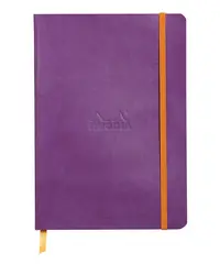 Rhodia rhodiarama lined – A5 paars Snelle Levering