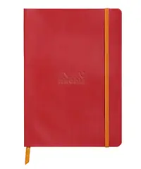 Rhodia rhodiarama lined – A5 klaproosrood Weekendaanbieding