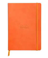 Hoge Kwaliteit Rhodia rhodiarama lined – A5 licht oranje