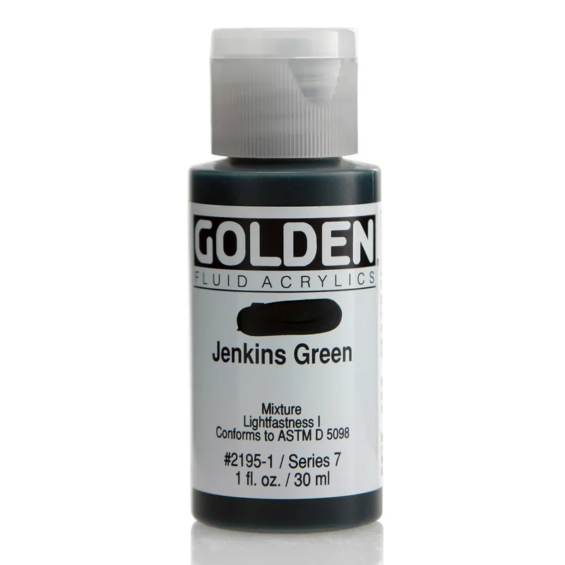 Merkproduct Golden fluid acrylics 30ml – S7 – 2195 jenkins green