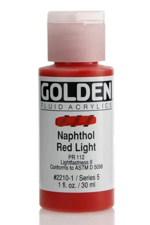 Golden fluid acrylics 30ml – S5 – 2210 naphthol red light Koop Vandaag