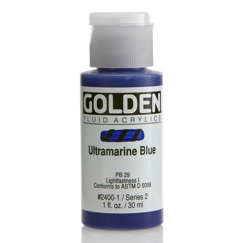 Golden fluid acrylics 30ml – S2 – 2400 ultramarine blue Rechtstreeks Van De Fabrikant