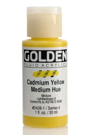 Golden fluid acrylics 30ml – S4 – 2428 cadmium yellow medium hue Lage Kosten