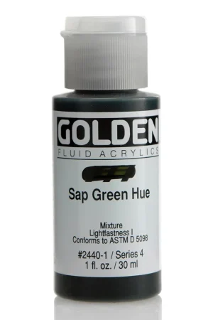 Golden fluid acrylics 30ml – S4 – 2440 sap green hue Direct Verzonden