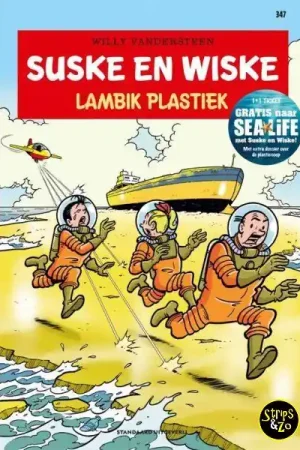 Suske en Wiske 347 – Lambik Plastiek Merkproduct