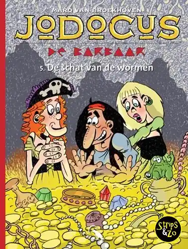 Bestseller Jodocus de Barbaar 5 – De schat van de wormen
