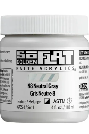 Op = Op Golden so flat matte acrylics 118ml – S2 – 6765 –  N8 neutral grey