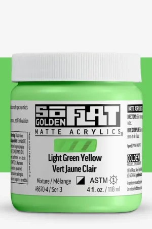 Veilige Betaling Golden so flat matte acrylics 118ml – S3 – 6670 light green yellow