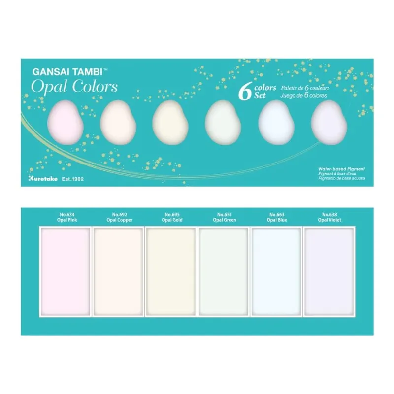 Beperkte Voorraad Gansai Tambi – set 6 opal