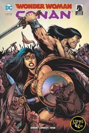 Wonder Woman & Conan – crossover Gratis Verzending