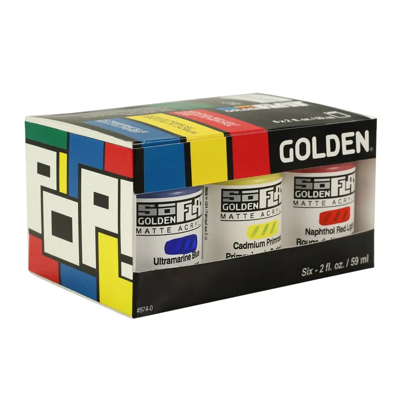 Golden so flat matte acrylics 59ml – set pop Lage Kosten