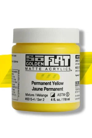 Hete Deal Golden so flat matte acrylics 118ml – S2 – 6515 permanent yellow