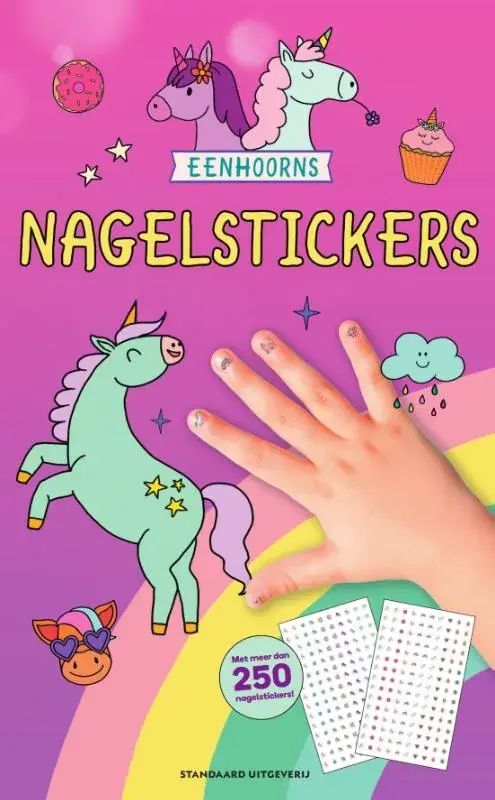 Tijdelijk Beschikbaar Nagelstickers Eenhoorns