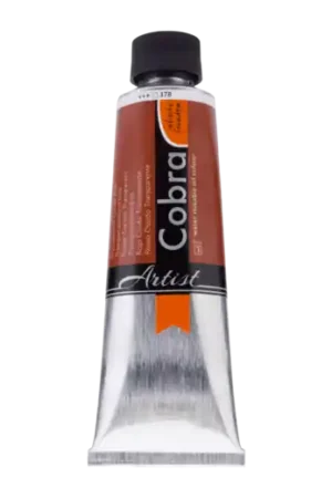Flitsaanbieding Cobra artist 150ml S3 – 378 transparant oxyde rood