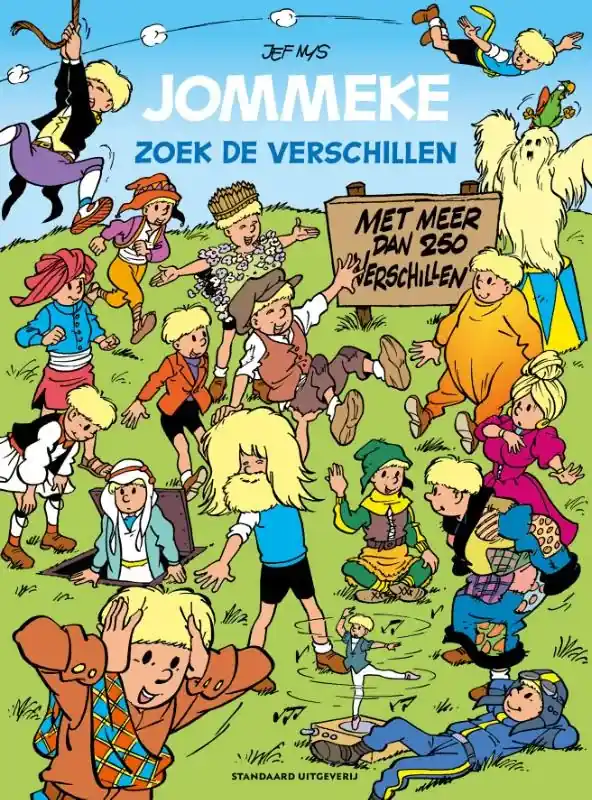 Jommeke Kleuren en tekenen Beperkt Aanbod