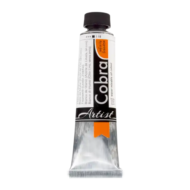 Nu Kopen Cobra artist 40ml S1 – 118 titaanwit lijnzaadolie