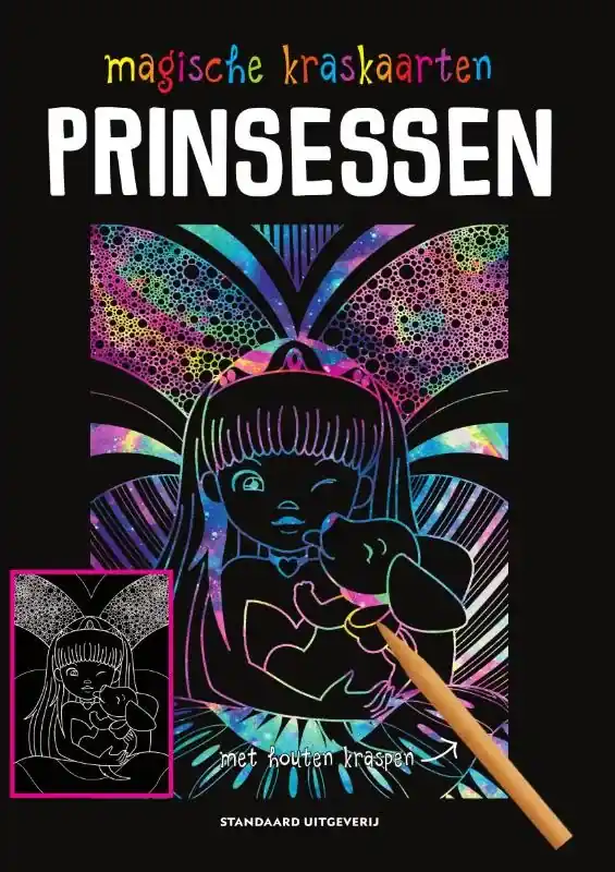 Populair Magische kraskaarten Prinsessen