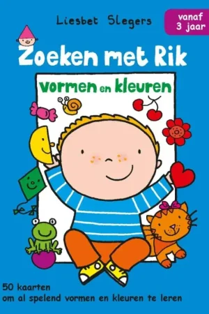 50 kaarten om al spelend vormen en kleuren te leren Hoge Kwaliteit