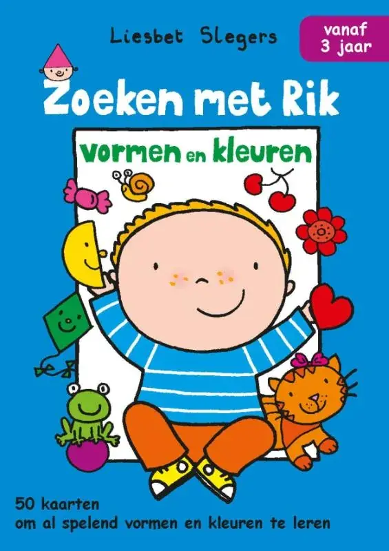 50 kaarten om al spelend vormen en kleuren te leren Hoge Kwaliteit
