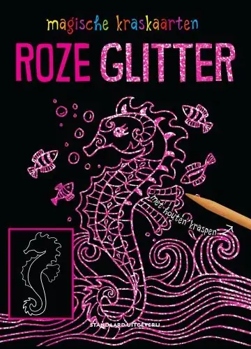 roze glitter Seizoensaanbieding