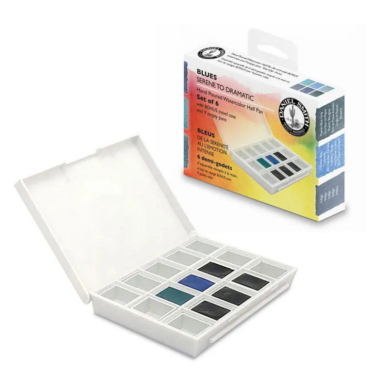 Beste Prijs Daniel Smith extra fine watercolors – napjes set blues