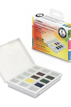 Speciale Aanbieding Daniel Smith extra fine watercolors – napjes set floral
