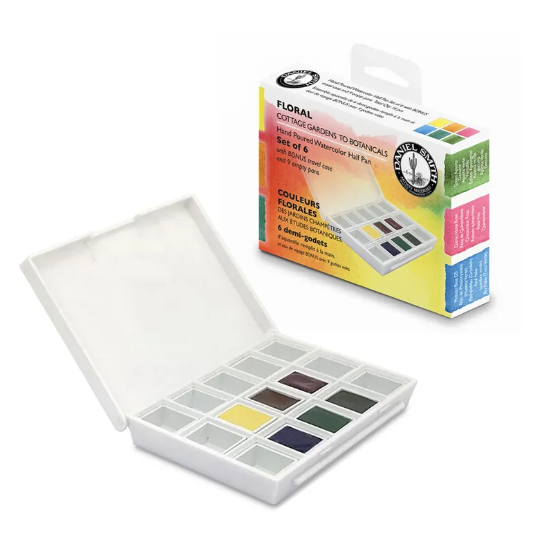 Speciale Aanbieding Daniel Smith extra fine watercolors – napjes set floral