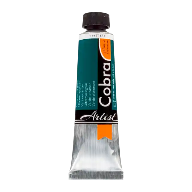 Cobra artist 40ml S3 – 683 ultramarijngroen Finale Uitverkoop