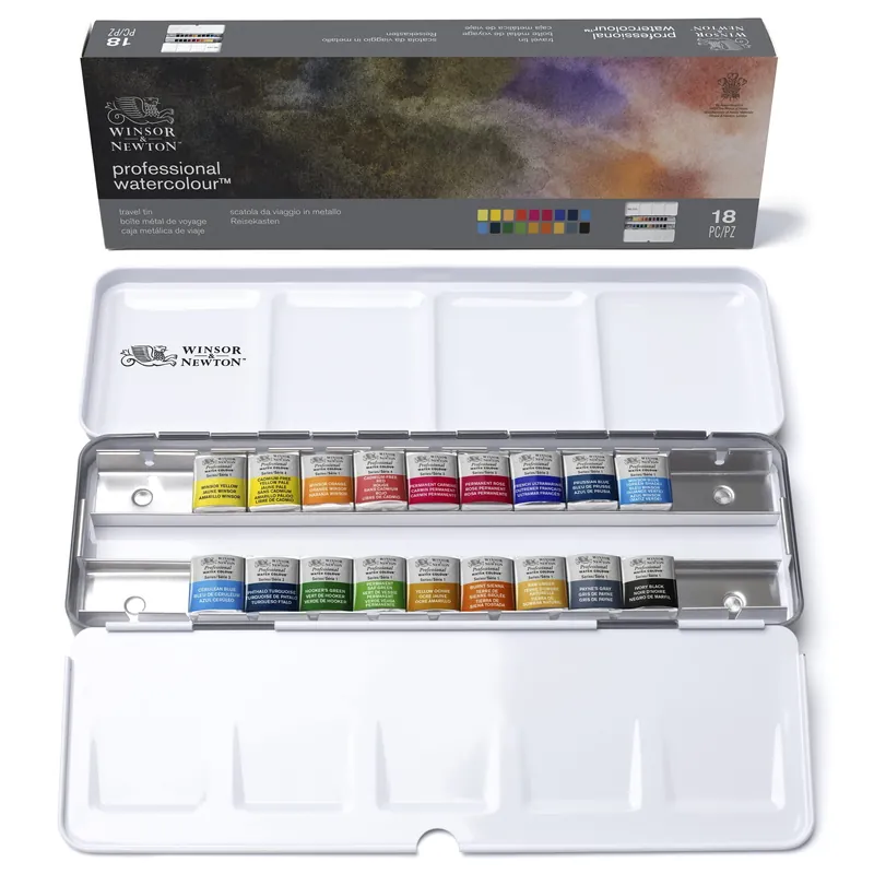 Winsor & Newton PWC – blik 18 1/2 napjes Gratis Verzending