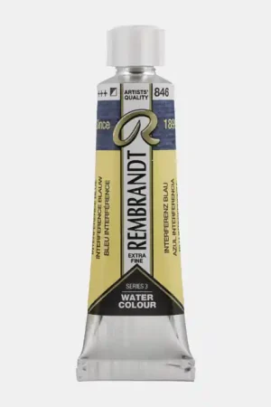 Rembrandt aquarelverf 10ml S3 – 846 interference blauw Aanbieding