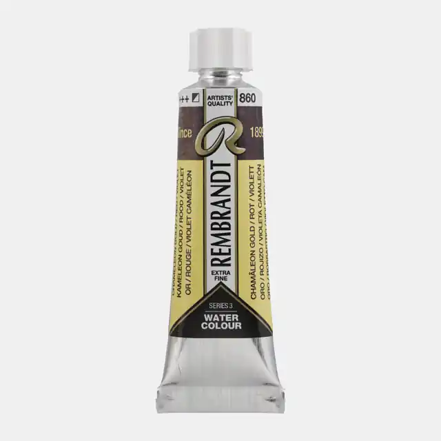 Snelle Levering Rembrandt aquarelverf 10ml S3 – 860 kameleon goud, rood, violet