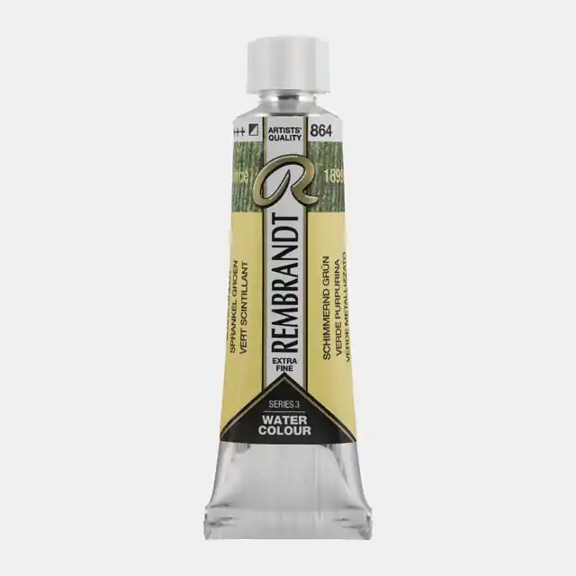 Korting Rembrandt aquarelverf 10ml S3 – 864 sprankel groen
