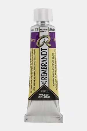 Finale Uitverkoop Rembrandt aquarelverf 10ml S2 – 593 quinacridonepurper blauwachtig