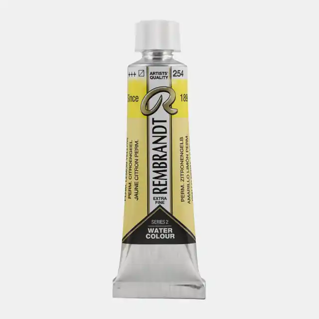 Op = Op Rembrandt aquarelverf 10ml S2 – 254 permanent geel citroen