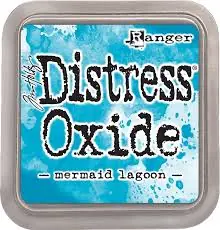 Laatste Kans Ranger distress oxide stempelkussen – mermaid lagoon