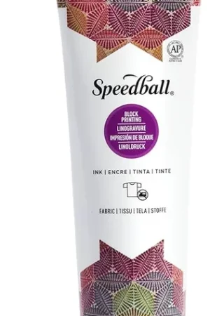 Tijdelijk Beschikbaar Speedball textiel block printing ink 148ml – 3685 wit dekkend