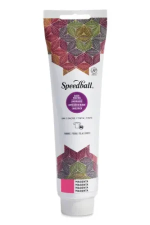 Speedball textiel block printing ink 148ml – 3680 magenta Beperkt Aanbod