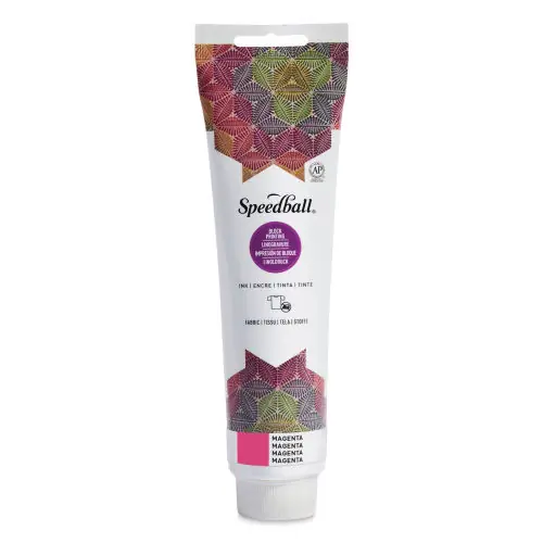 Speedball textiel block printing ink 148ml – 3680 magenta Beperkt Aanbod