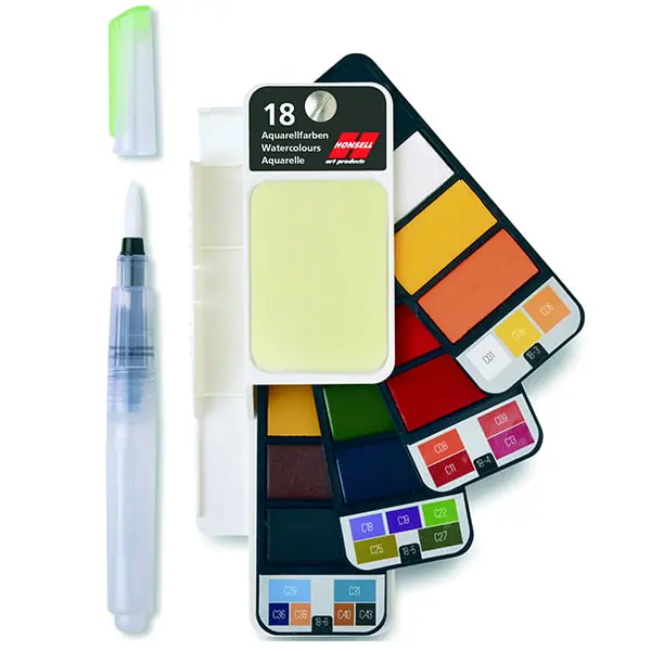 Honsell aquarelset 18 Meest Verkocht