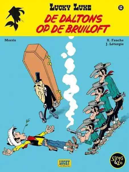 Gratis Verzending Lucky Luke – Relook 63 – De Daltons op de bruiloft
