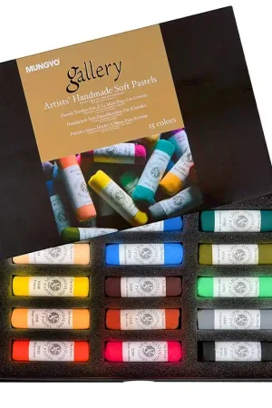 Finale Uitverkoop Mungyo gallery artists handmade soft pastel – set 15
