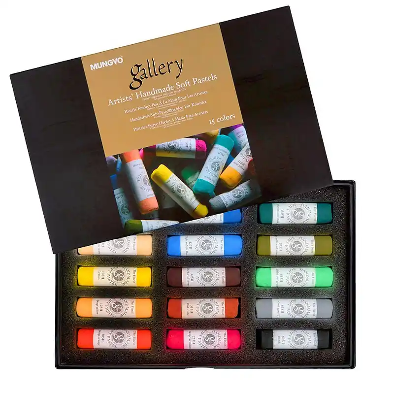 Finale Uitverkoop Mungyo gallery artists handmade soft pastel – set 15