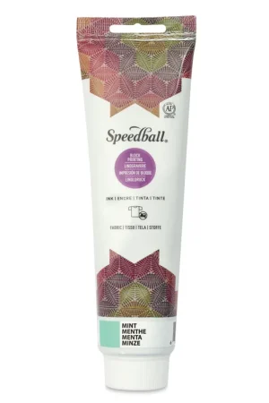 Speedball textiel block printing ink 148ml – 3686 mint Seizoensaanbieding