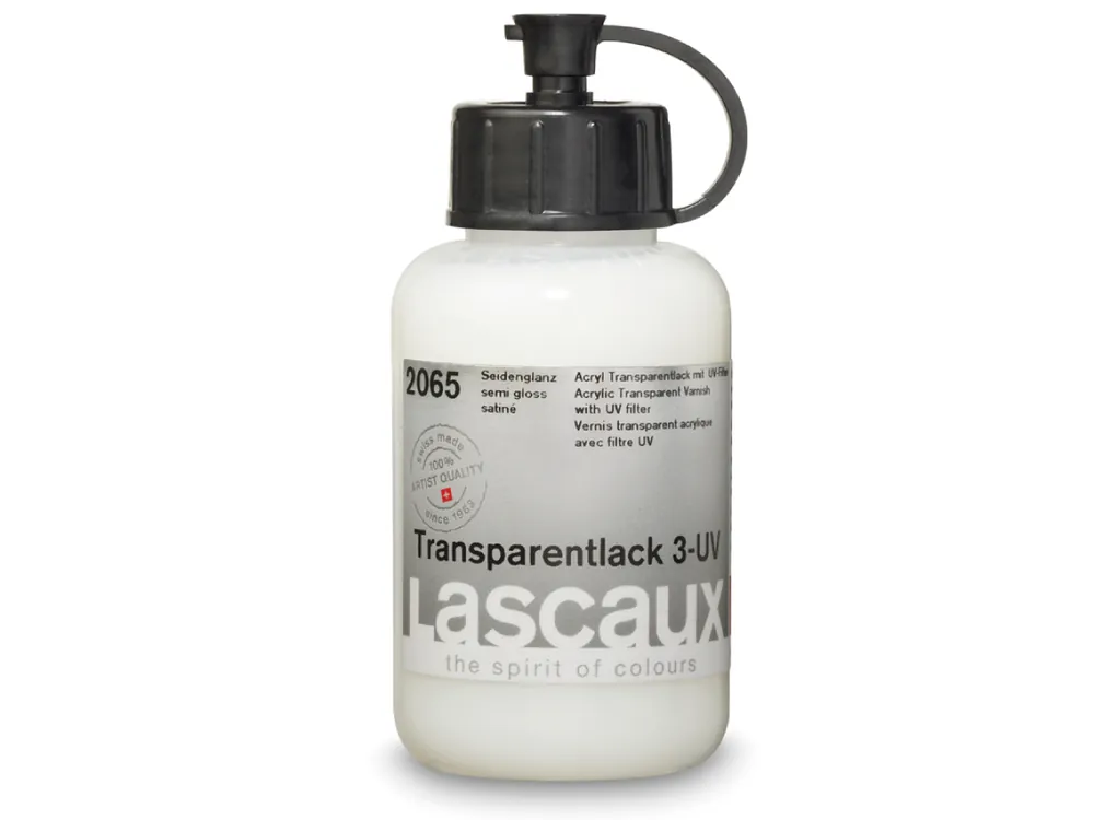 Lascaux vernis 3-UV 85ml – 2065 semi gloss Laatste Versie