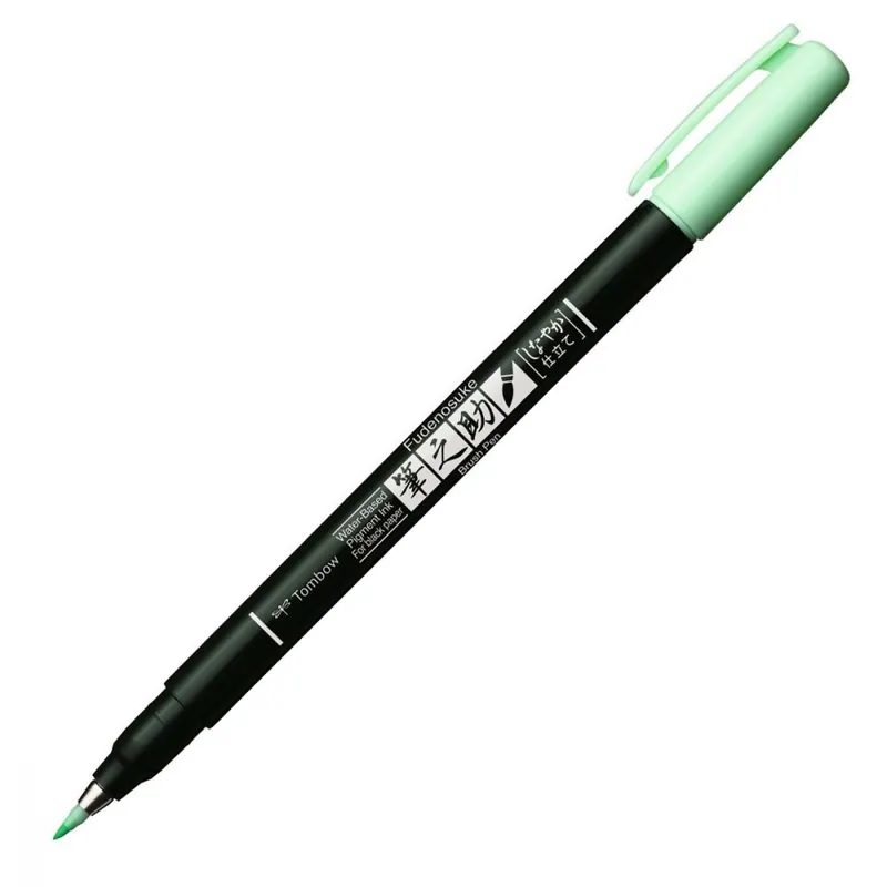 Merkproduct Tombow fudenosuke WS-BS 86 Pastel groen