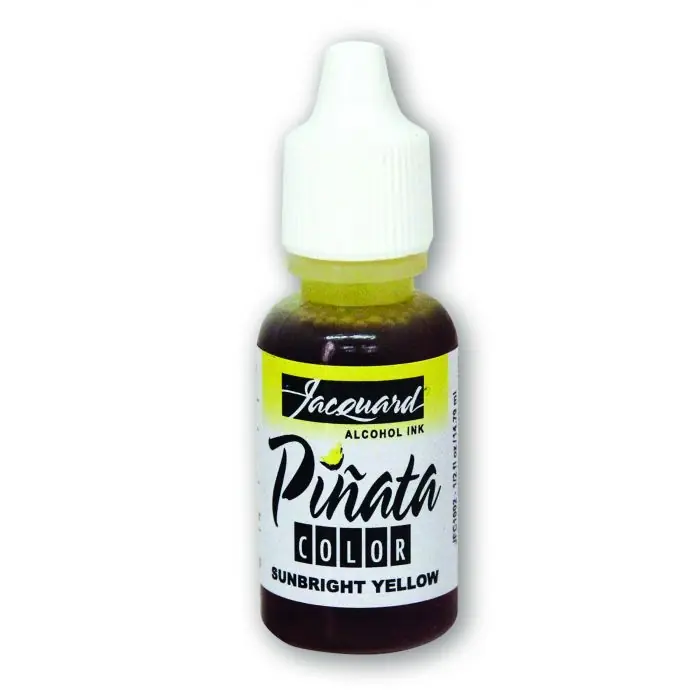 Veilige Betaling Jacquard Pinata alcohol inkt 15ml – sunbright yellow
