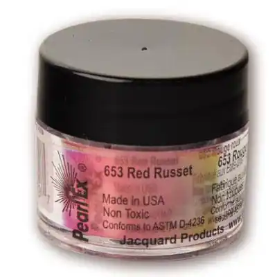 Uitverkoop Jacquard pearl ex 3gr – 653 red russet